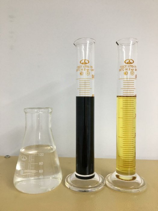 Used oil refining and desulfurization catalyst